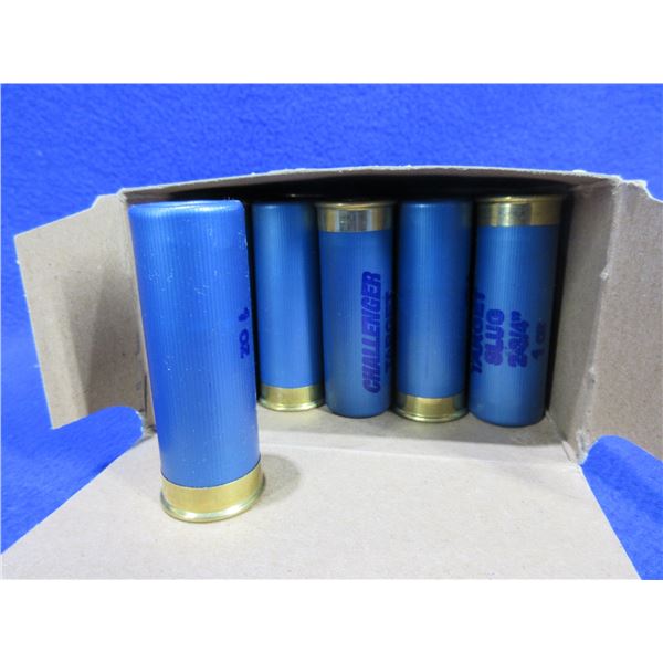 12 Ga 2 3/4" 1 oz Target Slug Challenger Shotshells
