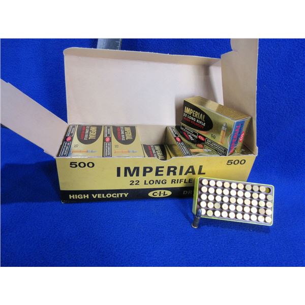 Collector Ammo - 22 LR HV CIL Imperial Cartridges