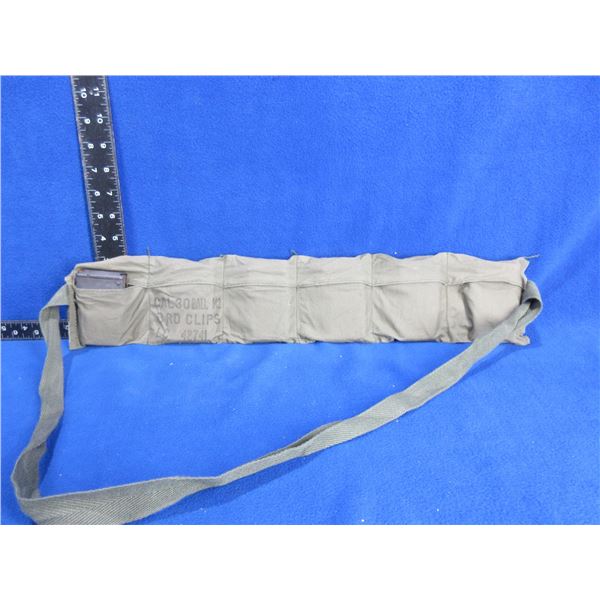 30 Cal. Ball M2 8 Round Clips in 6 Pouch Bandoleer