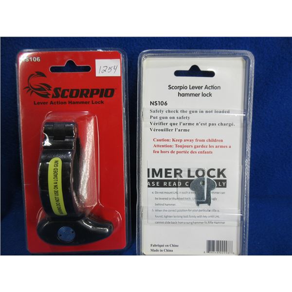 NEW - 2 Scorpio Lever Action Hammer Locks # NS106