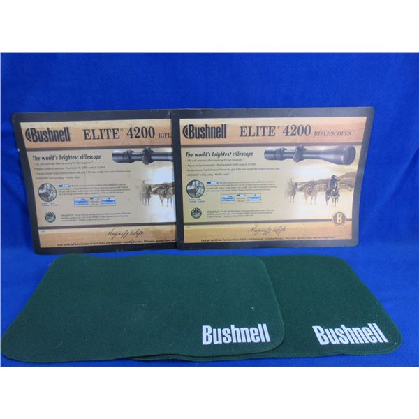 4 Bushnell Gun Cleaning and Maintenance Mats