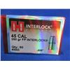 Image 2 : 45 Cal. .458" 350gr FP Interlock Hornady Bullets