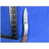 Image 1 : Folding Blade Stainless Steel Knife - 2 3/4" Blade