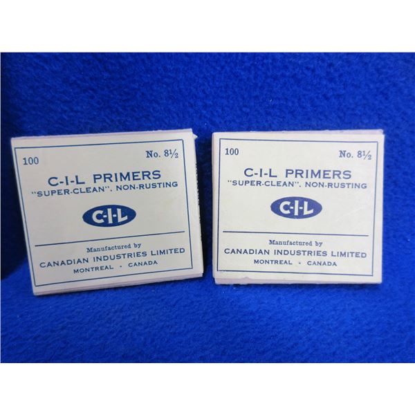 Collector Primers - CIL No. 8 1/2 Large Rifle Primers