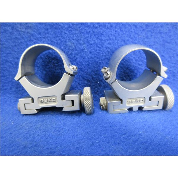 Sako 1" Rings - Silver