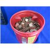 Image 1 : Pennies - Folgers Coffee Can Approx. 3/4 Full