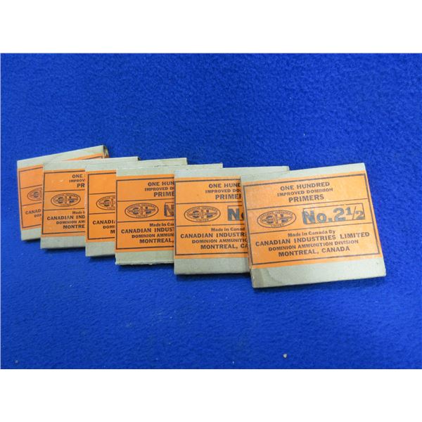Collector Primers - CIL No. 2 1/2 Large Pistol & Rifle Primers