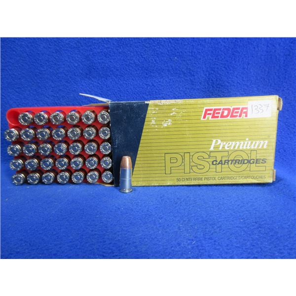 9MM Luger 147gr JHP Hydra-Shok Federal Cartridges