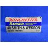 Image 2 : Collector Ammo - 40 S&W 180gr T-Series Win. Cartridges