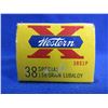 Image 2 : 38 Spl 158gr Lubaloy WesternX Cartridges - Box of 50