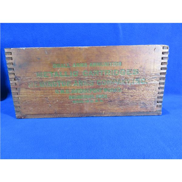 Wood Remington Ammo Box - 15 1/4" x 7 1/4" x 7" Deep