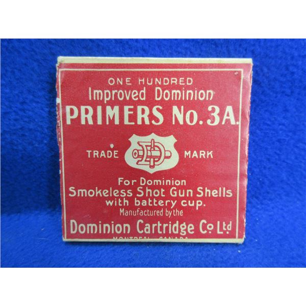 Collector Primers - Dominion No. 3A Shotshell Primers