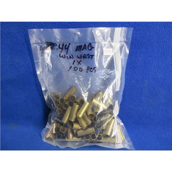 Brass Only - 44 Rem. Mag 1x Fired WW Super Headstamp