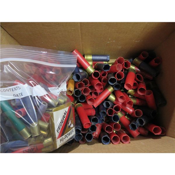 Lot of 12 Ga. And 410 Ga. Shotshell Hulls