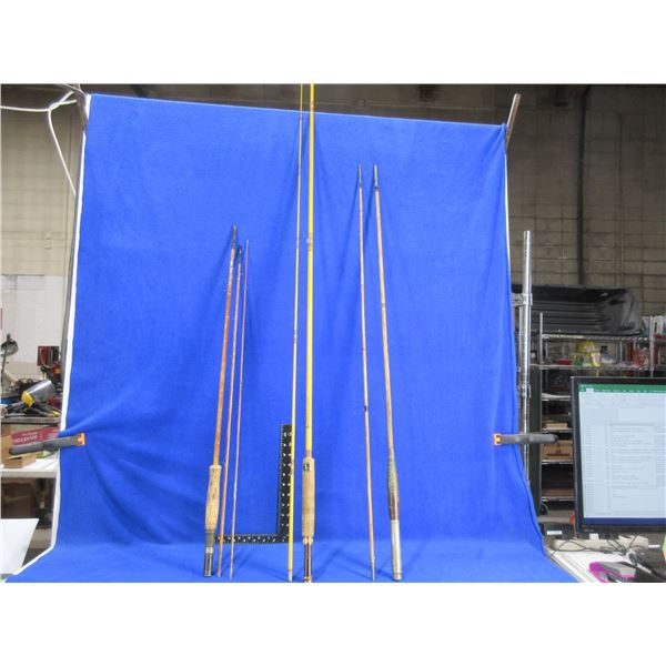 3 Fly Fishing Rods - Eagle Claw 9' and 2 Unknown