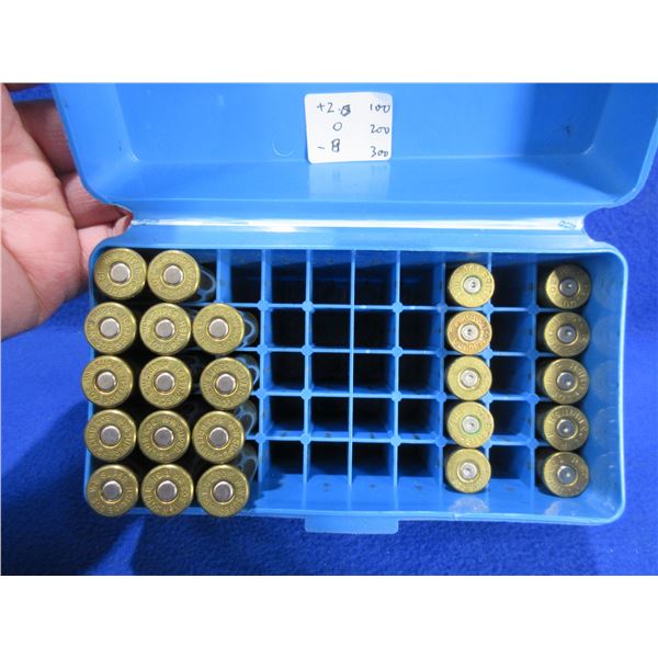 303 Epps Reloads - MTM Case of 14 Cartridges + 10 Brass