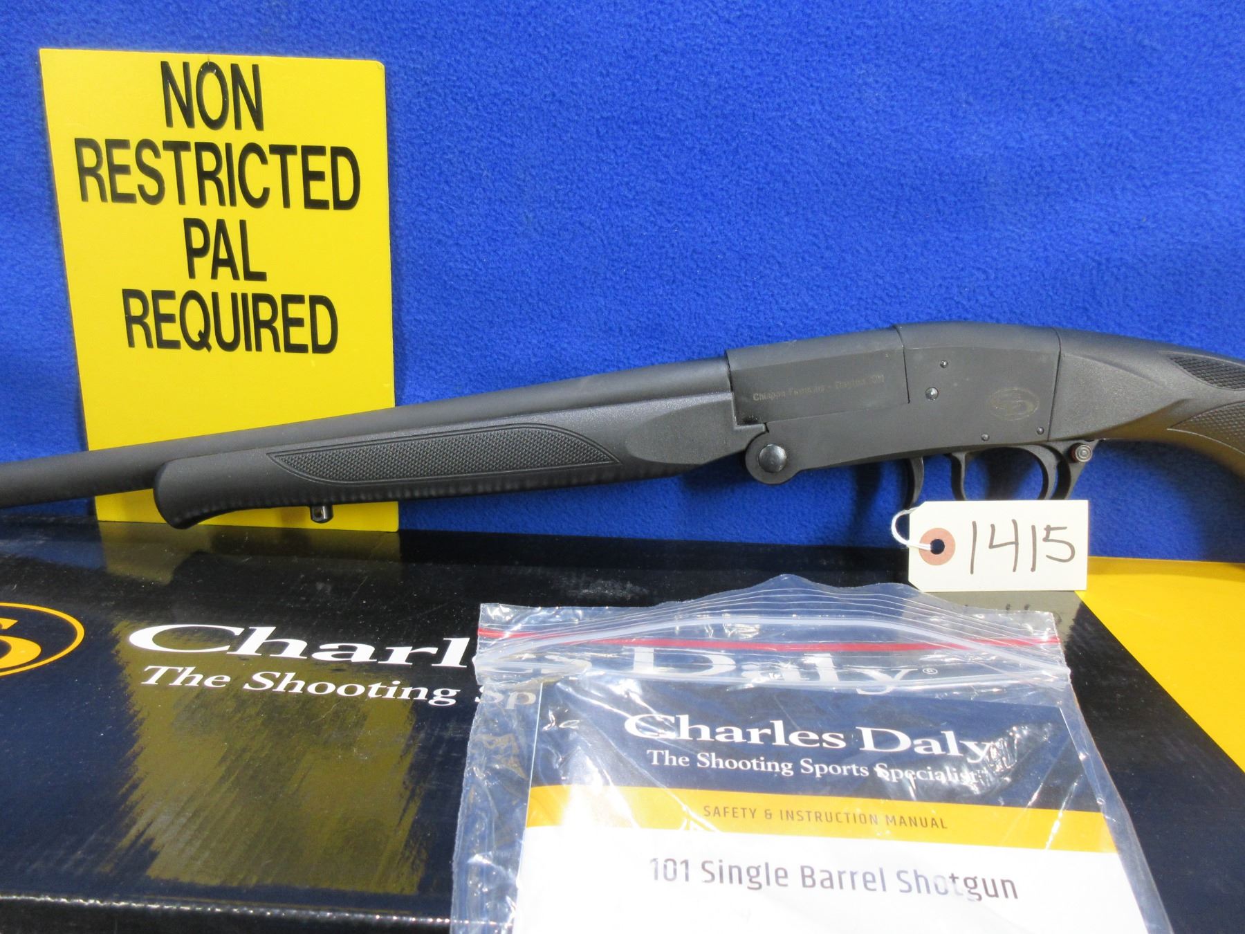 NEW NonRestricted Charles Daly 101 in 20 Ga. 3"