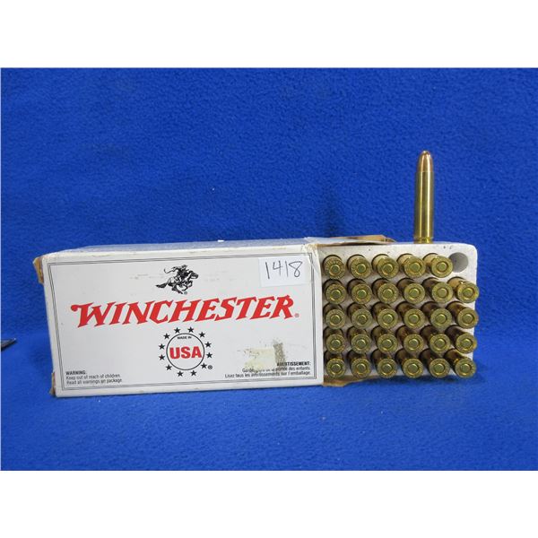 30 Carbine 110gr FMJ Winchester Cartridges - Box of 50