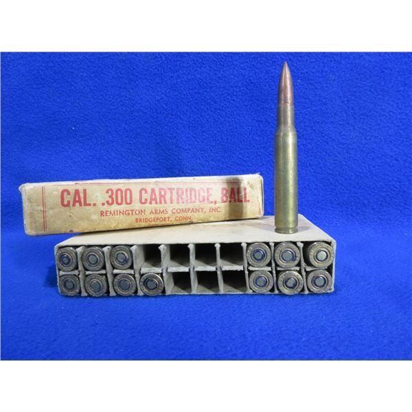 Collector Ammo - 300 Cal. Ball Remington Cartridges