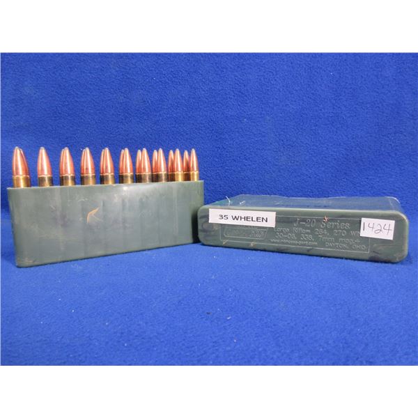 35 Whelen Reloads - MTM Case of 20 - Sold as Components