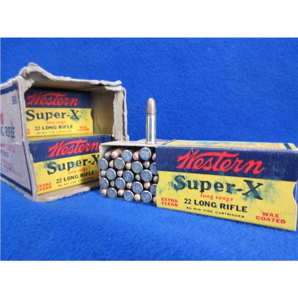 Collector Ammo - 22 LR Super-X Western Cartridges