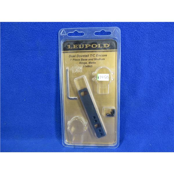 Leupold Dual Dovetail T/C Encore 1 Piece Base