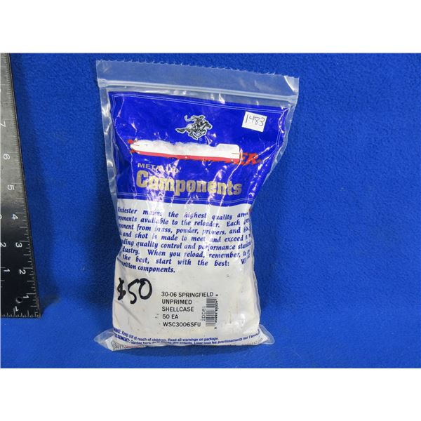 NEW - Brass Only - 30-06 Sprg Unprimed Winchester