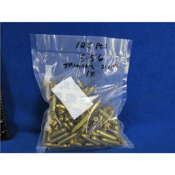 Brass Only - 5.56 1x Fired Trimmed, Sized and Deprimed