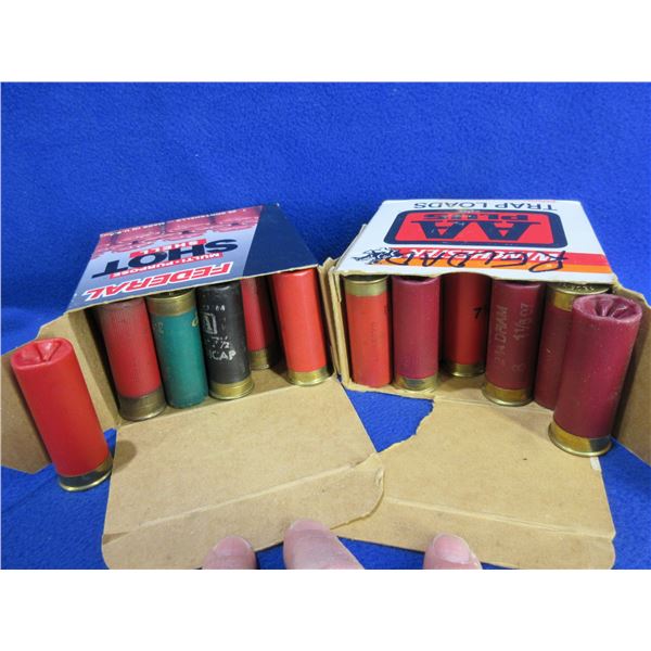 12 Ga. 2 3/4" Reloads - 2 Boxes of 25 - Sold as Components