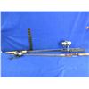 Image 1 : 3 Spinning Fishing Rods - 2 Have Zebco Reels