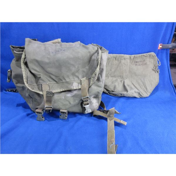 US Military Medical Patients Effects Bag, Military Backpack