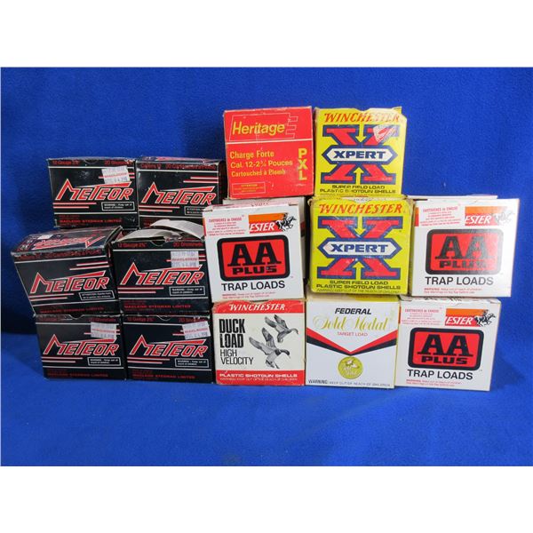 Lot of 24 Empty Collector Shotshell Boxes