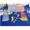 Image 5 : Lot of Misc. - Lures, Hooks, Bobbers, Spider Web, Weights
