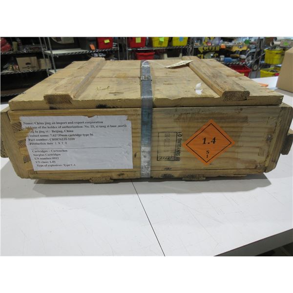 Collector Ammo - 7.62X39 Military Cartridges - Beijing China