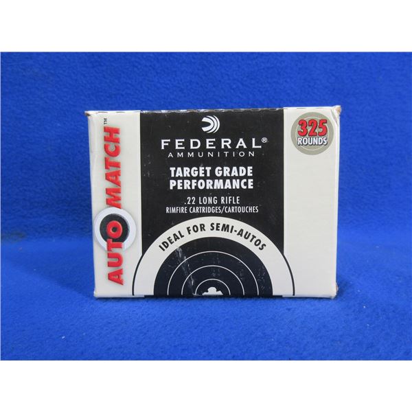 22 LR 40gr Solid Auto Match Federal Cartridges