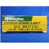 Image 3 : 303 British 180gr SP Core-Lokt Remington Cartridges