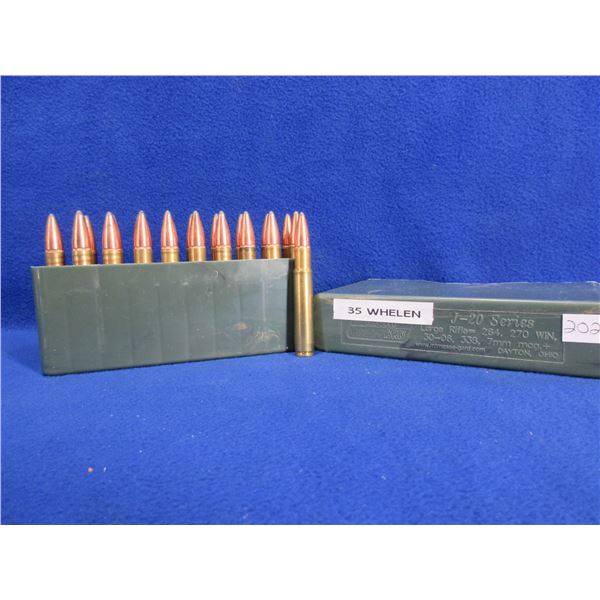 35 Whelen Reloads - MTM Case of 20 - Sold as Components