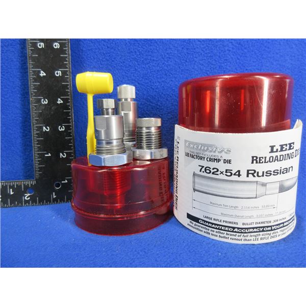 Lee 7.62X54 3 Die Set with Shellholder # 16