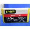 Image 2 : 25 Cal. .257" 120gr BT Speer Bullets - Box of 100