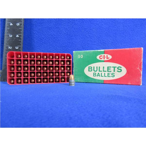 Collector Bullets - .357" 158gr MP CIL Bullets - Box of 49