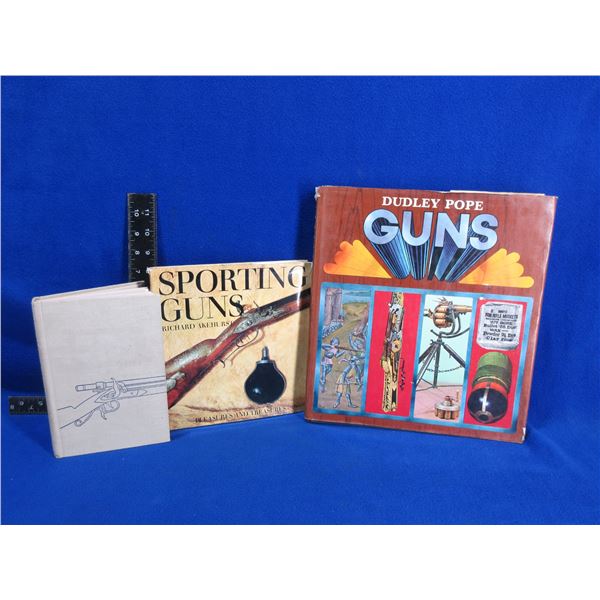 3 Books - Guns Through the Ages, Sporting Guns, Guns