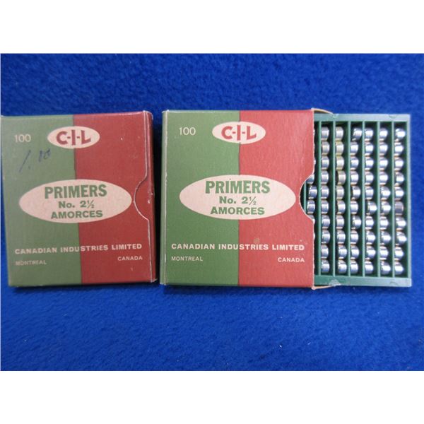 Collector Primers - CIL No. 2 1/2 Large Pistol Primers