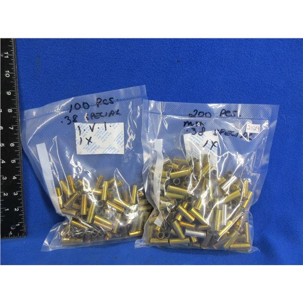 Brass Only - 38 Spl 1x Fired Unprimed