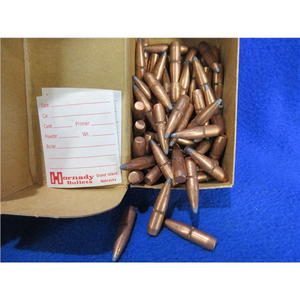 25 Cal. .257" 117gr BTSP Hornady Bullets - Box of 79