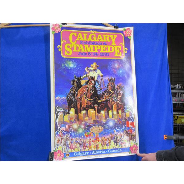 2 Posters - Calgary Exhibition & Stampede 1991 and 1992