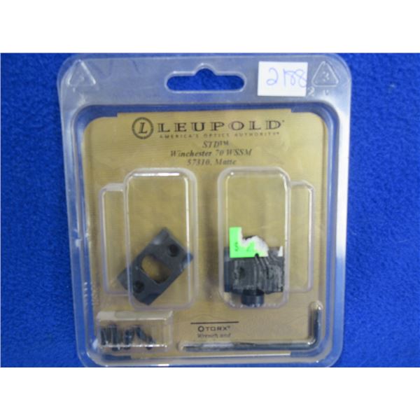 Leupold Winchester 70 WSSM 2 Piece Base - Matte 57310