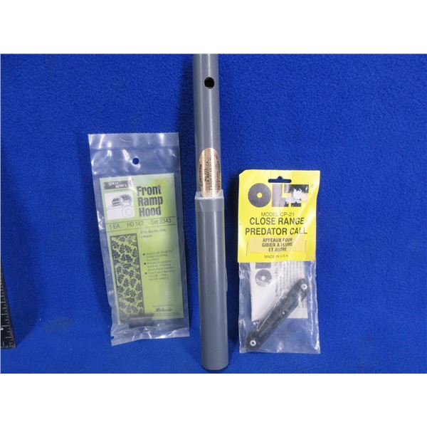 Lot of Misc. - Front Ramp Hood, Predator Call, Elk Call