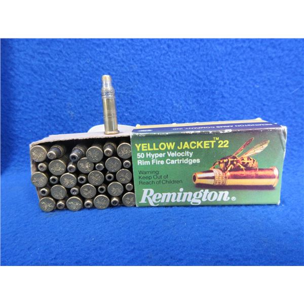 22 LR 33gr HV HP Yellow Jacket 22 Remington Cartridges
