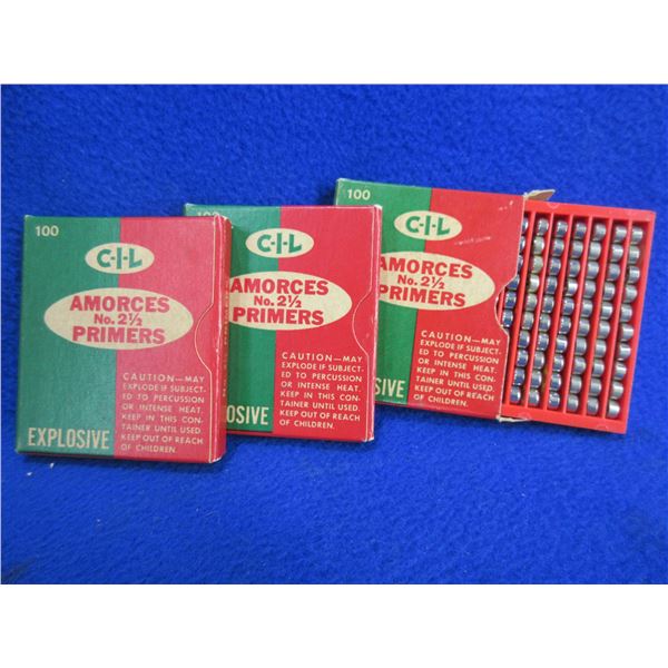 Collector Primers - CIL No. 2 1/2 Large Pistol Primers