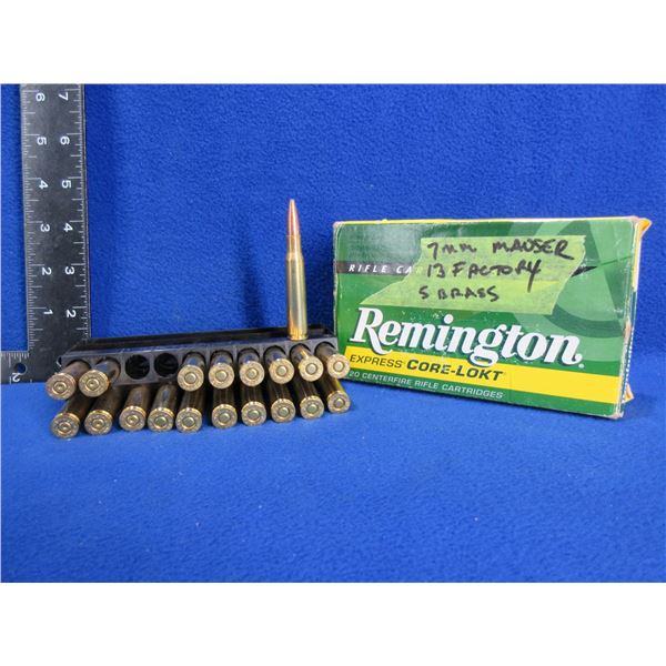 7MM Mauser 140gr PSP Core-Lokt Remington Cartridges